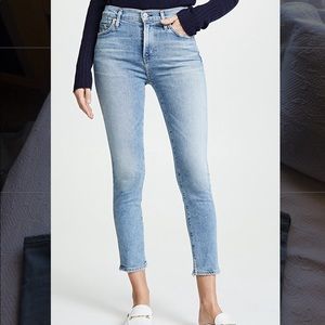 Citizens of Humanity Rocket Crop High Rise Skinny